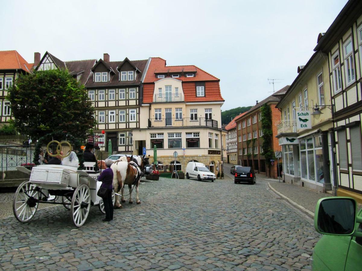 Grosse Wohnung Mit Terrasse Im Altstadtzentrum - Ferienwohnung Chiplakoff Blankenburg  Buitenkant foto